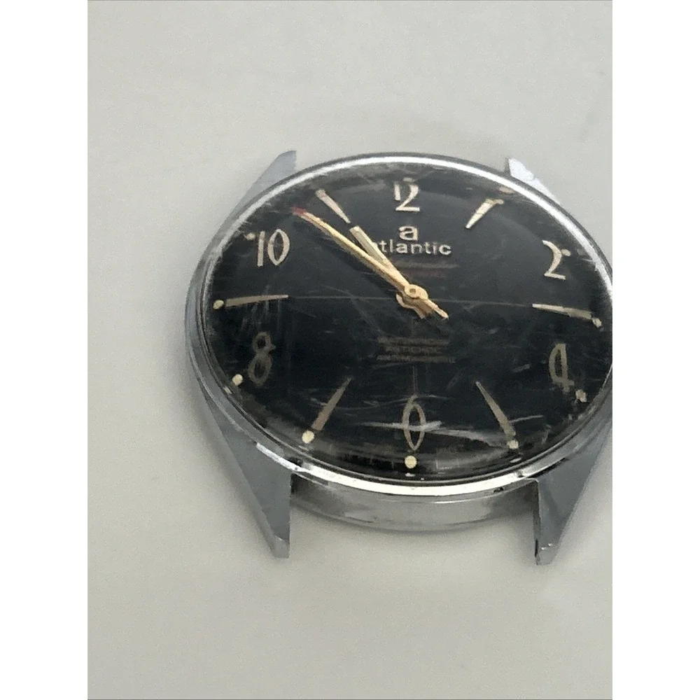 1960's Vintage Atlantic Worldmaster Original Watch Manual No Band